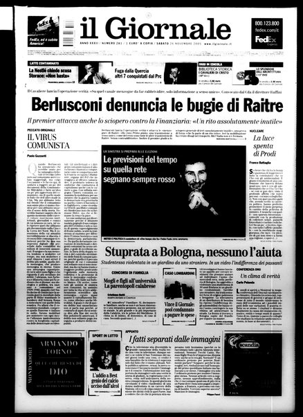 Il giornale : quotidiano del mattino